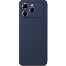 Mopal Tecno Spark 40 Uyumlu Içi Kadife Kaplamalı Silikon Kılıf | Airline Serisi