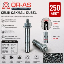 Ör-As Tel Örgü Çelik Dubel 250 Adet