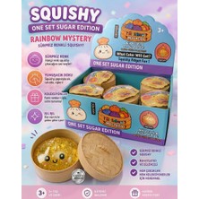 Vittuc Çin Mantısı Simli Büyük Boy Dumpling Squishy Eğlenceli Hediye Yumuşak Dokulu Koleksiyonluk 1 Adet