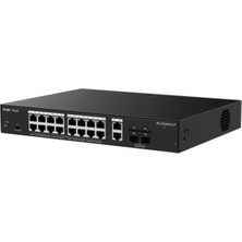 Ruijie Reyee Reyee RG-ES220GS-LP 20 Port 16X GB Poe + 2x GB Uplınk +2x GB Sfp Yönetilebilir Rackmount Swıtch