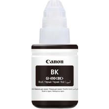 Canon GI490 Bk Sıyah Murekkep Kartus