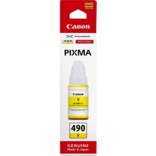 Canon GI-490Y Yellow Sarı Şişe Mürekkep G1411-2411-3411-4411
