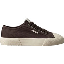 Calvin Klein Kahverengi Kadın Sneaker Vulc Lace Up Canvas
