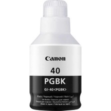 Canon Gı-40 GM2040 GM5040 GM6040 GM4040 G7040 Siyah Mürekkep 170 ml