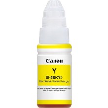 Canon GI-490 Sarı Mürekkep