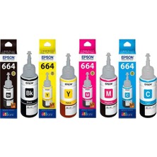 Epson L655 Mürekkep Kartuş 4 x 70 ml - 280 ml 4 Renk