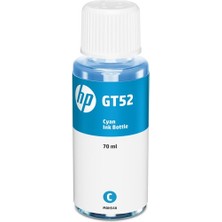 Hp Orijinal GT52 Mürekkep Şişesi Mavi M0H54AE