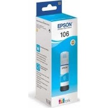 Epson 106 T00R240  Ecotank Cam Göbeği Kartuş Ink Bottle