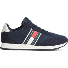 Tommy Hilfiger Lacivert Erkek Sneaker Tjm Core Classıc Runner