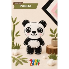 Tuku Craft Tukucraft Panda Keçe Eğitici Hobi Etkinlik Seti