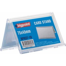Bigpoint BP637-10 Kart Standı Çift Taraflı 45X75MM