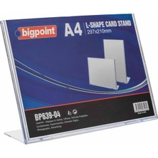 Bigpoint BP639-04 Kart Standi Yatay A4
