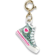 Charm It Gold Glitter High Top Sneaker CT03-16