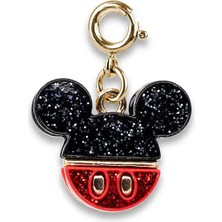 Charm It Gold Glitter Mickey Mouse Icon Charm CT08-19