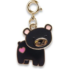 Charm It Gold Swivel Bear CT02-43