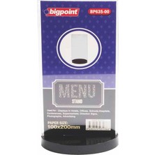Bigpoint BP635-00 Menu Standı 100X200 Düz