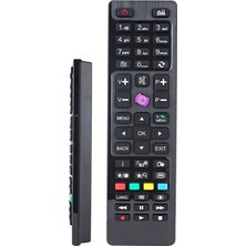 seetech şekil Hı-Level Smart Led TV Uyumlu 0575A Mini Uzaktan Kumanda ile Cihazınızı Kontrol Edin - vestel kısa mor