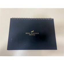 Dilman Defter Planner Desk 17X24 Spiralli Sert Kap