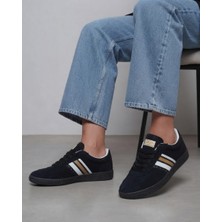 Kadın Süet Görünümlü Bağcıklı Sneaker Spor Ayakkabı
