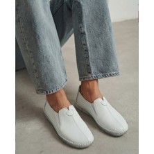 Kadın Rahat Kalıp Silikon Taban Loafer Ayakkabı
