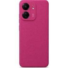 Mopal Redmi 13C Uyumlu Içi Kadife Kaplamalı Silikon Kılıf | Airline Serisi