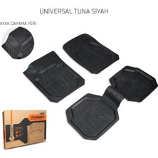 Cıtroen Berlıngo 19 Kesilebilir Uyumlu Üniversal Tuna Serisi Siyah Havuzlu Oto Paspas Takımı