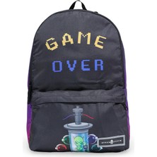 Space Junk Siyah Erkek Sırt Çantası 920SJS108NSZ U Game Busters Backpac
