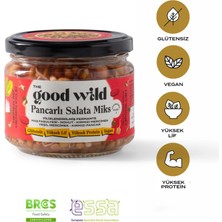 The Good Wild Filizlendirilmiş Fermante Pancarlı Salata Miks | Yemeye Hazır Glutensiz Ürün | Vegan | 300 Gr