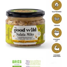 The Good Wild Filizlendirilmiş Fermante Salata Miks | Yemeye Hazır Glutensiz Ürün | Vegan | Yüksek Lif | 300 Gr