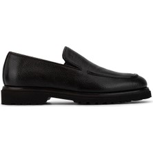 Tamer Tanca Erkek Hakiki Deri Kahverengi Loafer Ayakkabı 537 3041 Erk Ayk SK26-27 Kahve