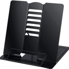 Hobimtek Metal Kitap Okuma Standı 6 Kademe Ayarlanabilir Kitap Tutucu Ofis Çalışma Ders Tablet