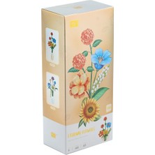 Akıllı Bayi LZ4601 Loz Eternal Flowers Serisi - ''alacakaranlık Turuncu Işık'' 633 Parça Yapım Seti