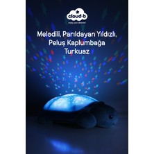 Cloud-B Melodili Parıldayan Yıldızlı Peluş Kaplumbağa 29,5X20X10,5 cm