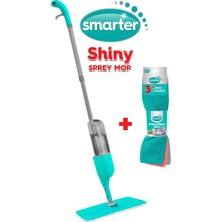 Smarter Shiny Sprey Mop + Mikrofiber 3 Lü Temizlik Bezi