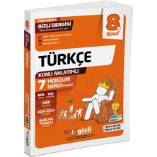 Gizli Yayınları Gizli 2026 8. Sınıf Türkçe Müfredatın Gizli Dergisi