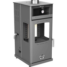 Baba's Stove SILVER PLUS 8 KW KUZİNE/ MANUEL PELET VE ODUN SOBASI