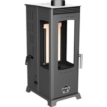 Baba's Stove ECO MINI PLUS 8 KW / MANUEL PELET VE ODUN SOBASI