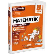 Gizli Yayınları Gizli 2026 8. Sınıf Matematik Müfredatın Gizli Dergisi