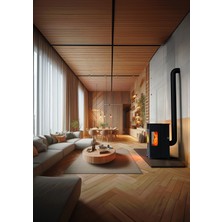 Baba's Stove ECO PLUS FAN 8 KW / MANUEL PELET VE ODUN SOBASI