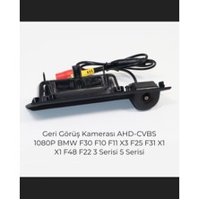 Kar Elektronik Geri Görüş Kamerası Ahd-Cvbs 1080P Bmw F30 F10 F11 X3 F25 F31 X1 X1 F48 F22 3 Serisi 5 Serisi