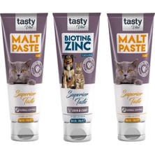 Tasty Vital Kedi Malt Paste 2*100 gr Biotin Paste 1*100 gr