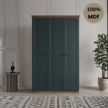 Comiet Dali 3 Kapılı Mdf Country Gardırop