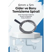 Genel Tedarik Lavoba ve Gider Açıcı Spiral & 5metre Susta