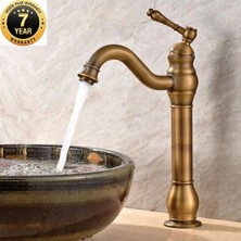 İthal Faucet Banyo Çanak Lavabo Bataryası Antik Modeli Yeni Tasarım Ürünü 7 Yıl Garantili İthal