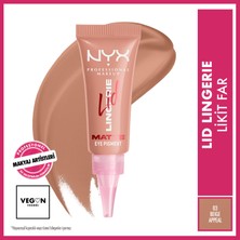 NYX Professional Makeup Lid Lingerie Likit Far - 03 Beige Appeal