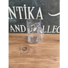 Sanat Taciri 0.3l Efes Pilsen Bira Bardağı Kulplu Bira Bardağı Vintage Bira Kadehi