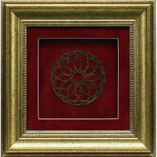 E38 El Işçiliği Prinç Tablo 30*30 CM-6637
