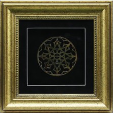 E38 El Işçiliği Prinç Tablo 30*30 CM-6634