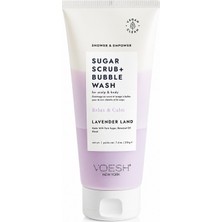 Voesh Baş Derisi ve Vücut Için Köpüren Scrub - Lavender Land (Lavanta)