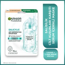 Garnier Salisilik Cilt Kusuru Görünümü Karşıtı Maske, (3% Niasinamid, Aha, Centella Asiatica), Vegan & Cruelty Free